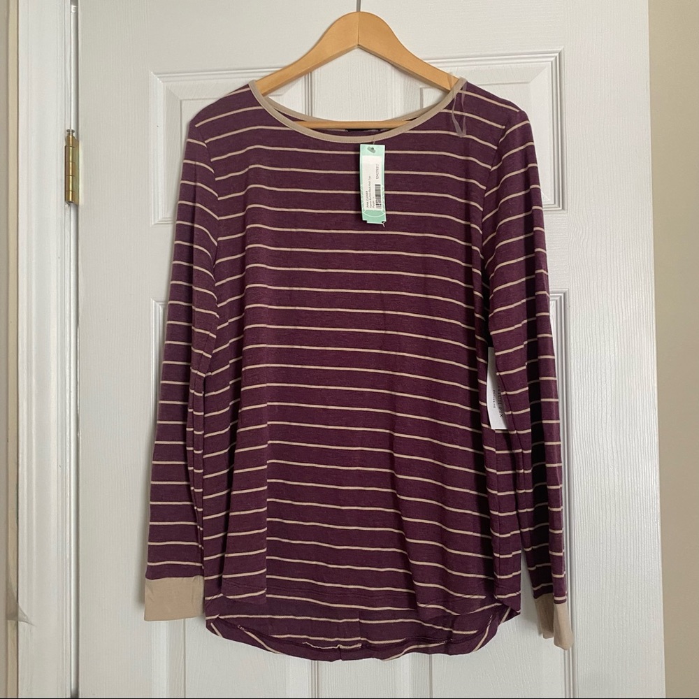 Pink Clover striped top